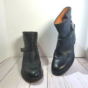 Madewell ‘The Biker Boot’ Black Leather Booties